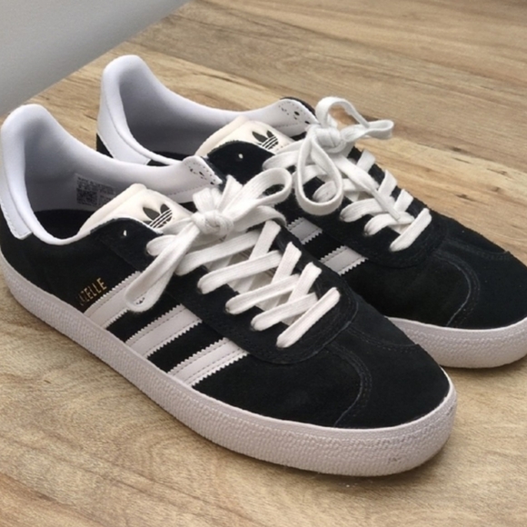 adidas Other - Black & White Adidas Gazelles ADV